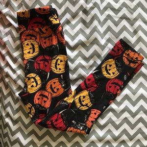 Kids s/m lularoe legging halloween 2017